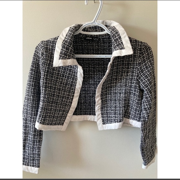 CROP BLAZER / COAT - Picture 3 of 6